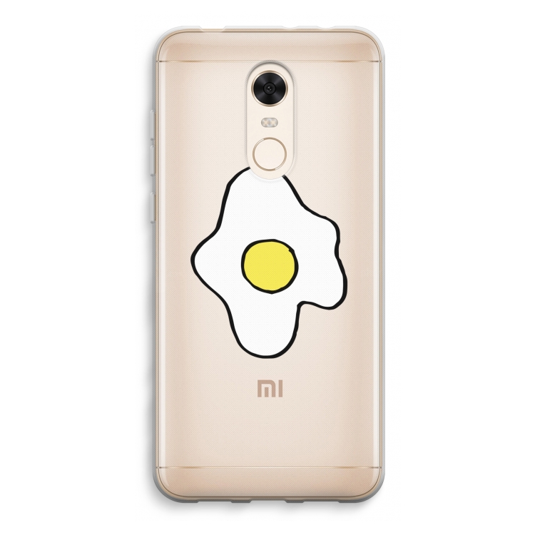 Spiegelei: Xiaomi Redmi 5 Transparant Hoesje