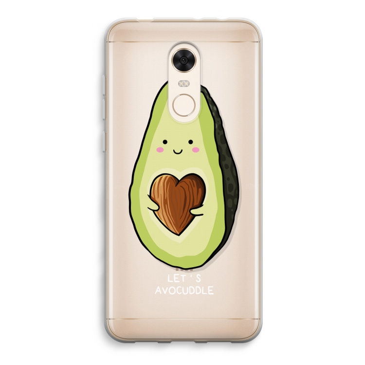 Avocuddle: Xiaomi Redmi 5 Transparant Hoesje