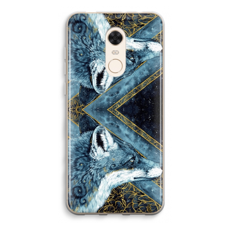 Golden Fox: Xiaomi Redmi 5 Transparant Hoesje