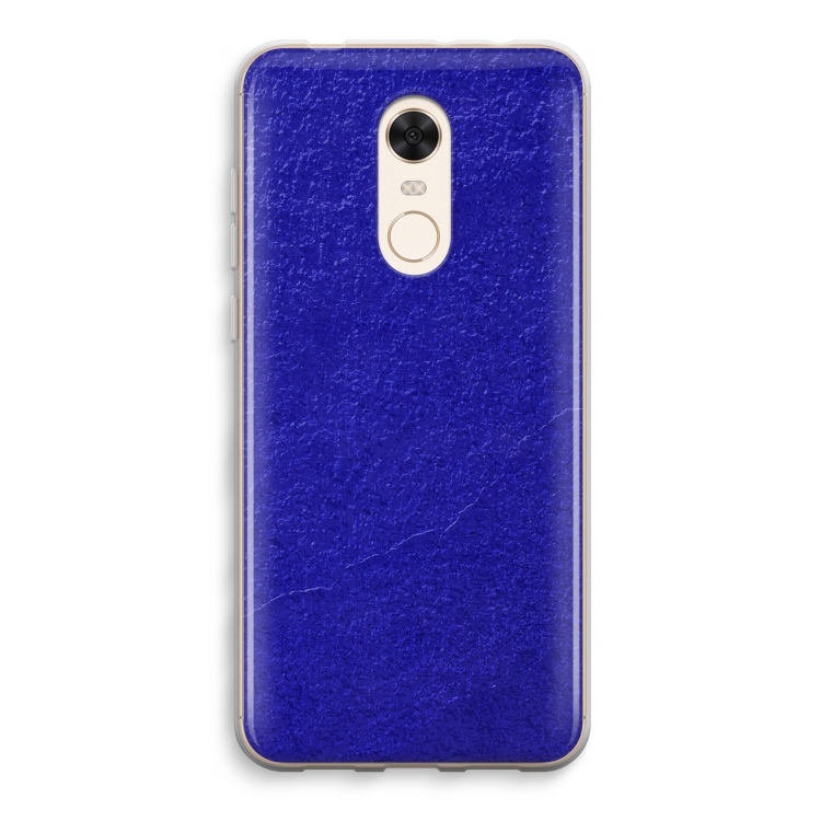 Majorelle Blue: Xiaomi Redmi 5 Transparant Hoesje