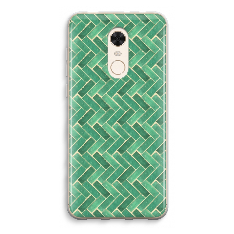Moroccan tiles 2: Xiaomi Redmi 5 Transparant Hoesje