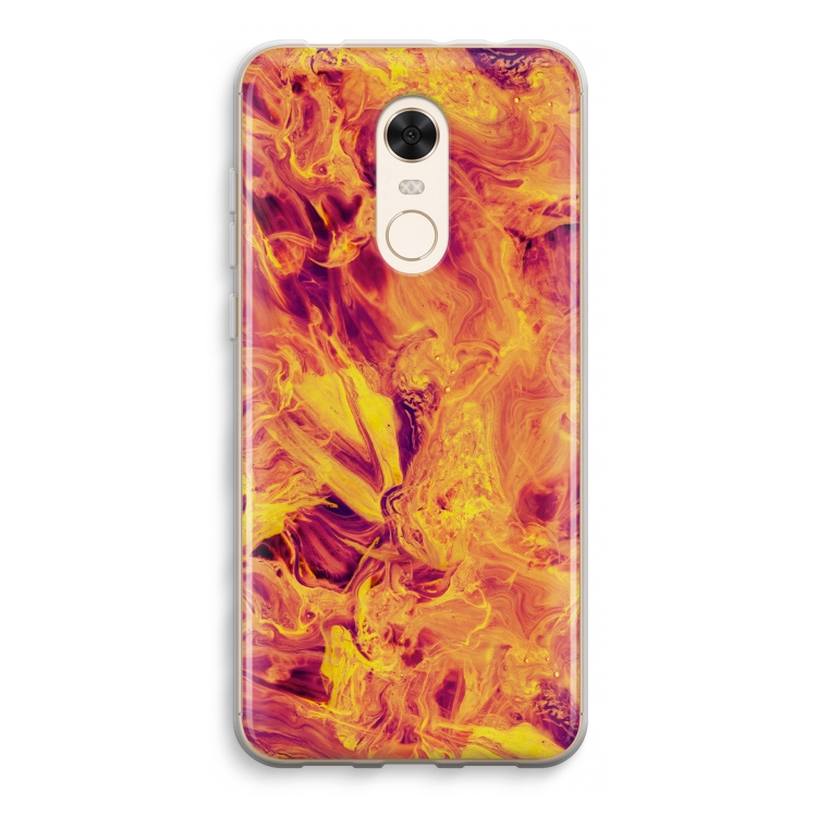 Eternal Fire: Xiaomi Redmi 5 Transparant Hoesje