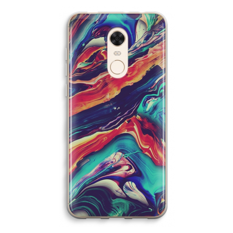 Chameleon Sun: Xiaomi Redmi 5 Transparant Hoesje