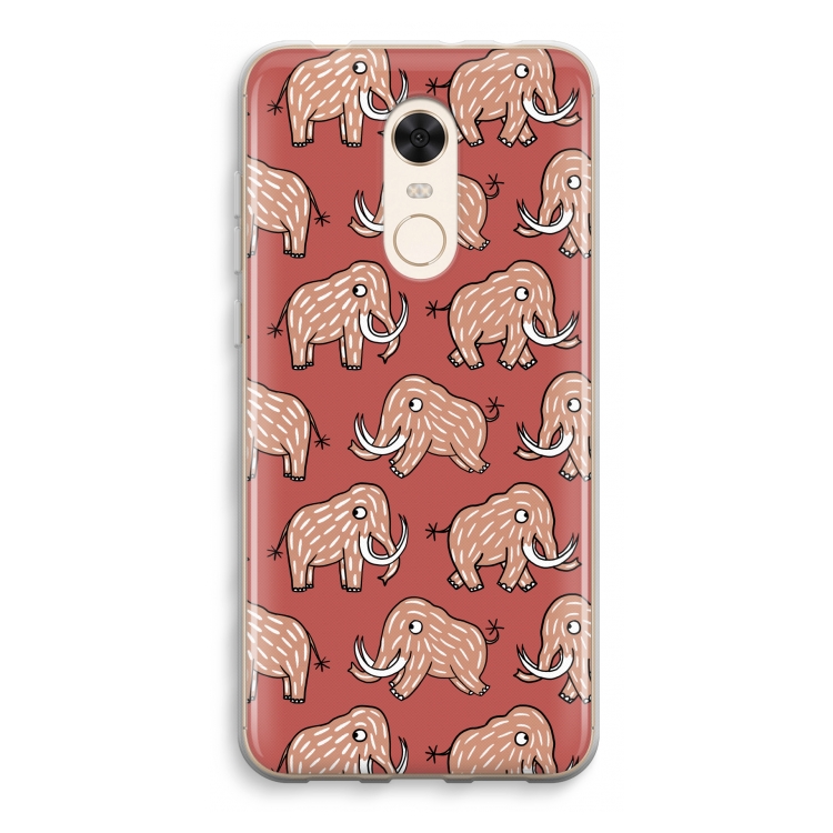 Mammoet: Xiaomi Redmi 5 Transparant Hoesje