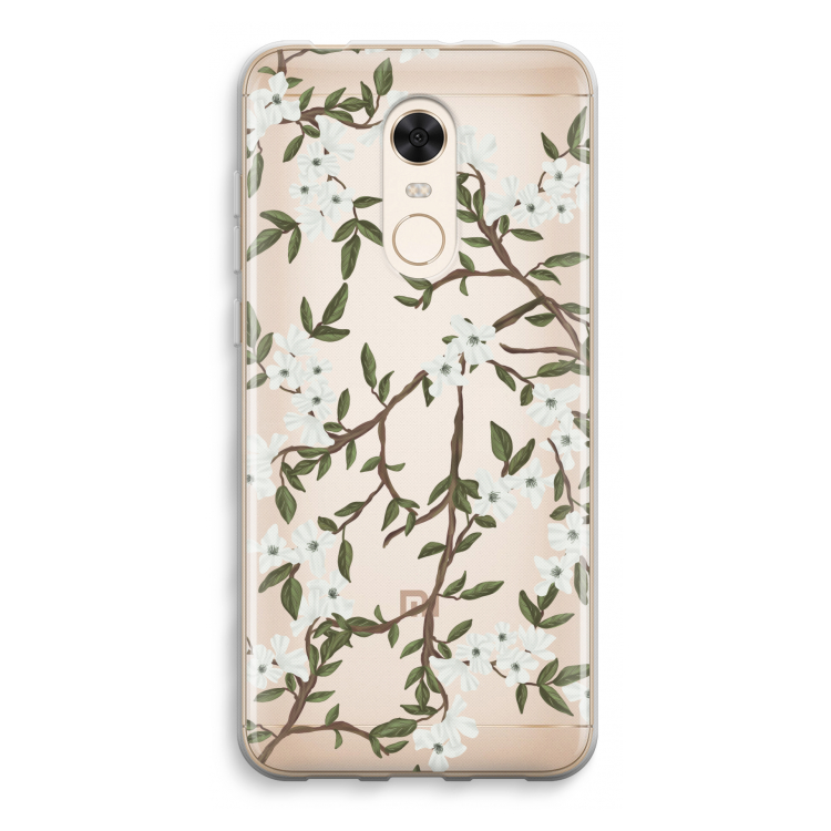 Blossoming spring: Xiaomi Redmi 5 Transparant Hoesje