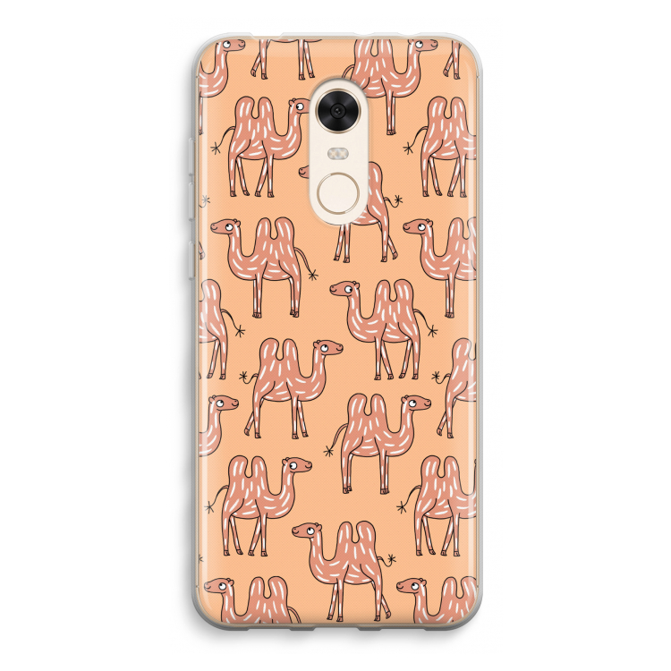 Kameel: Xiaomi Redmi 5 Transparant Hoesje