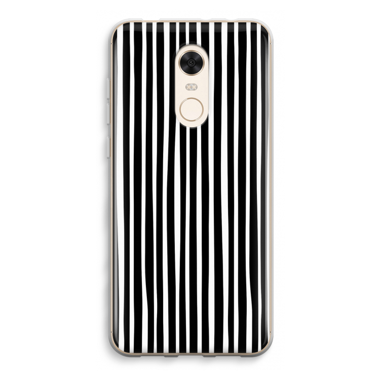Stripes: Xiaomi Redmi 5 Transparant Hoesje