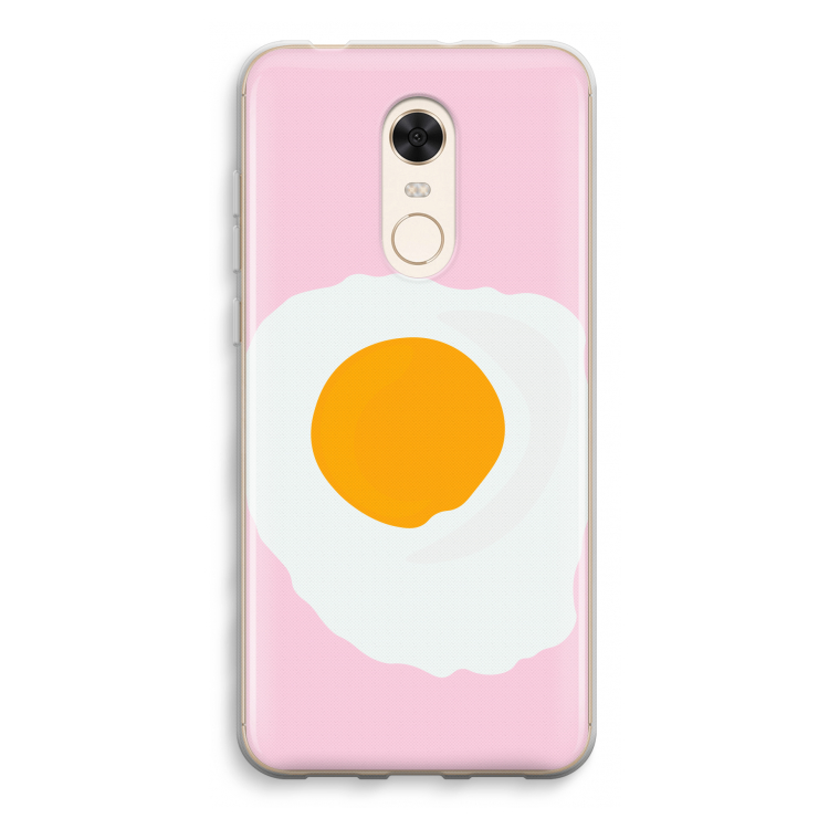 Sunny side up: Xiaomi Redmi 5 Transparant Hoesje