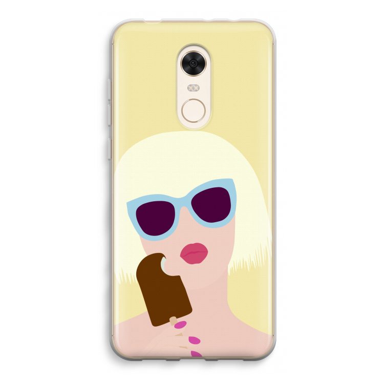 Ice cream: Xiaomi Redmi 5 Transparant Hoesje