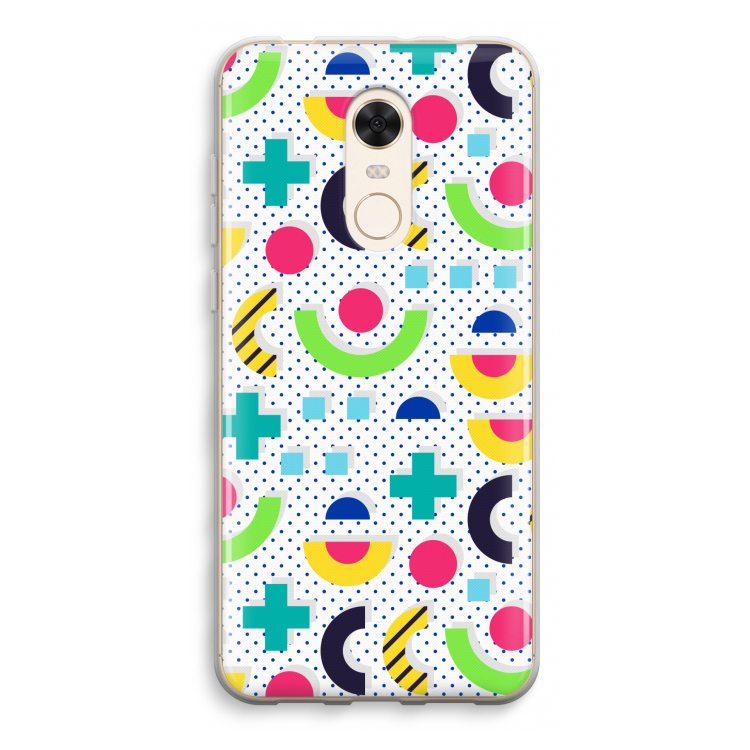 8-bit N°1: Xiaomi Redmi 5 Transparant Hoesje