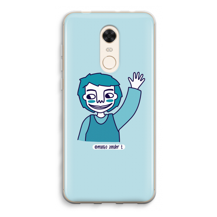 Zwaai: Xiaomi Redmi 5 Transparant Hoesje