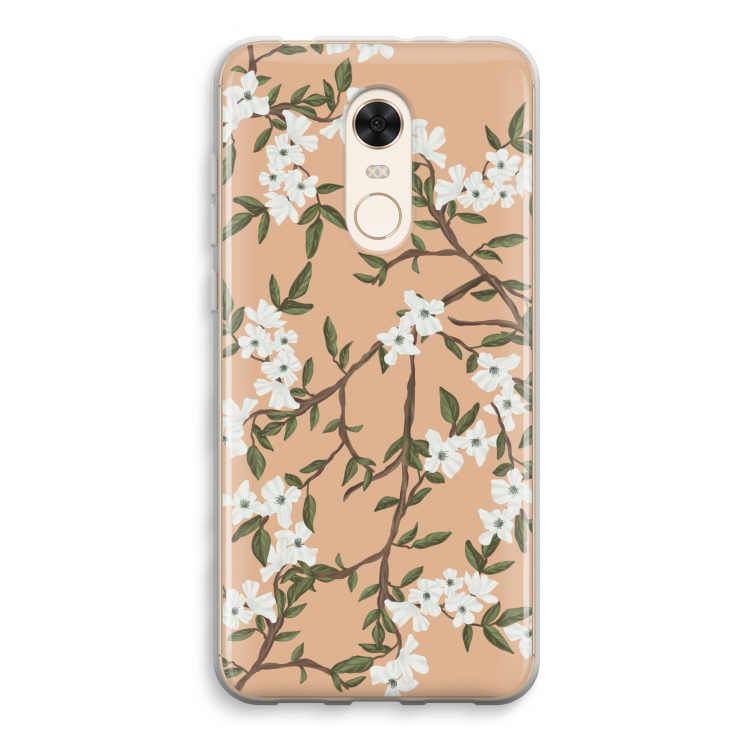Blossoming spring: Xiaomi Redmi 5 Transparant Hoesje