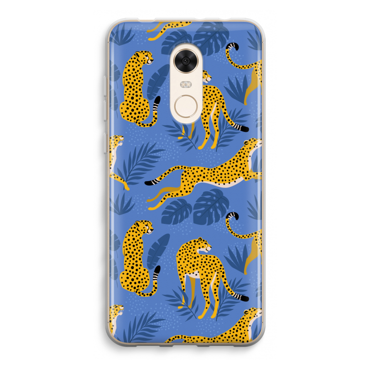 Luipaard: Xiaomi Redmi 5 Transparant Hoesje