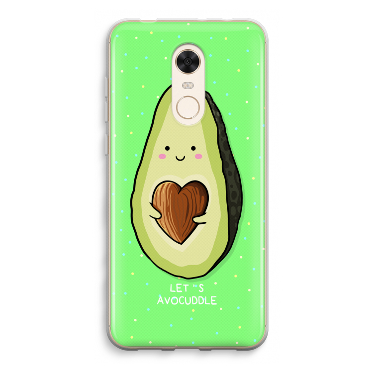 Avocuddle: Xiaomi Redmi 5 Transparant Hoesje
