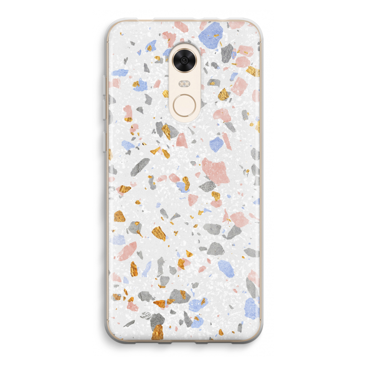 Terrazzo N°8: Xiaomi Redmi 5 Transparant Hoesje