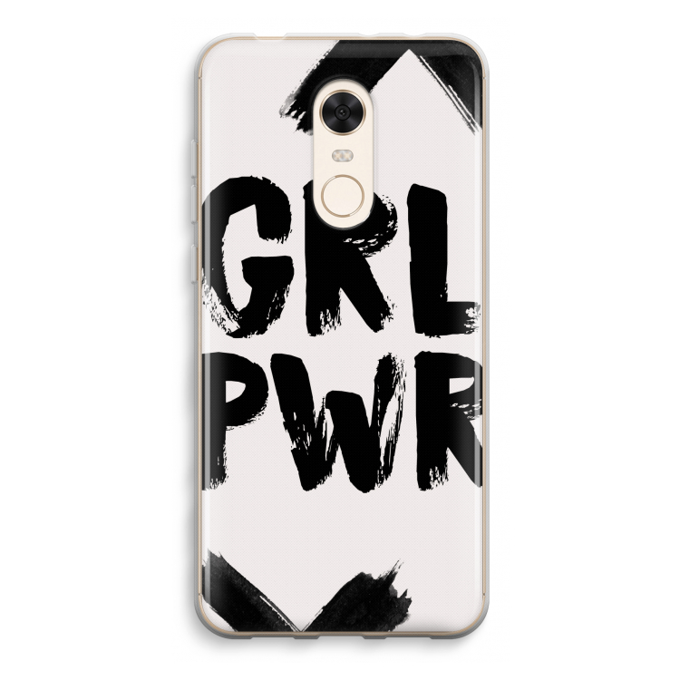 Girl Power #2: Xiaomi Redmi 5 Transparant Hoesje