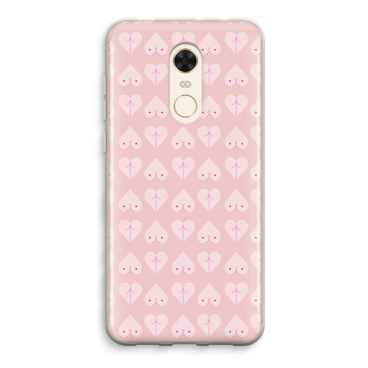 Ass 'n Titties: Xiaomi Redmi 5 Transparant Hoesje