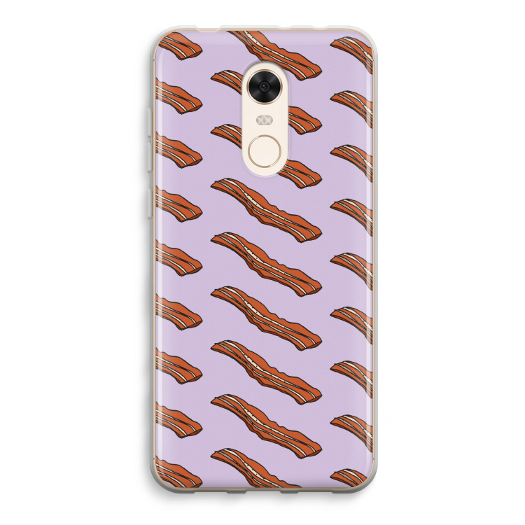 Bacon to my eggs #2: Xiaomi Redmi 5 Transparant Hoesje