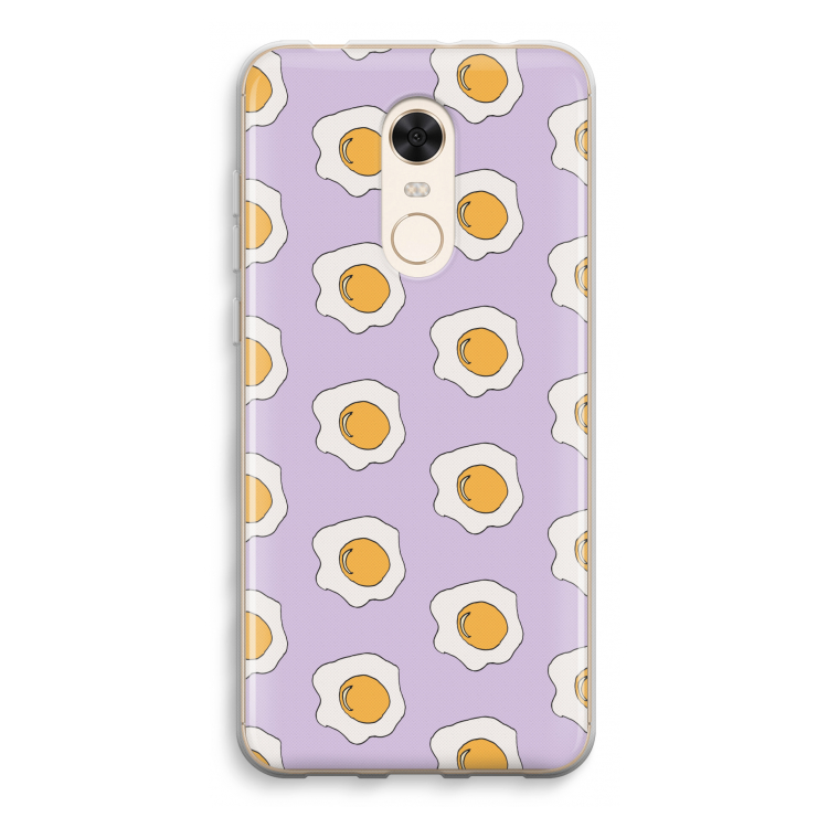 Bacon to my eggs #1: Xiaomi Redmi 5 Transparant Hoesje