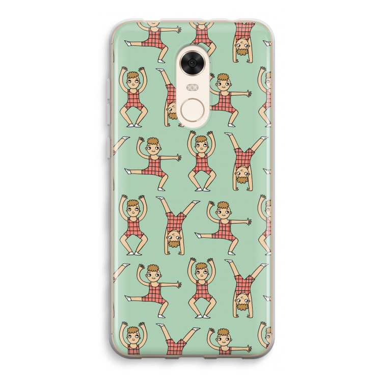 Gymboys: Xiaomi Redmi 5 Transparant Hoesje