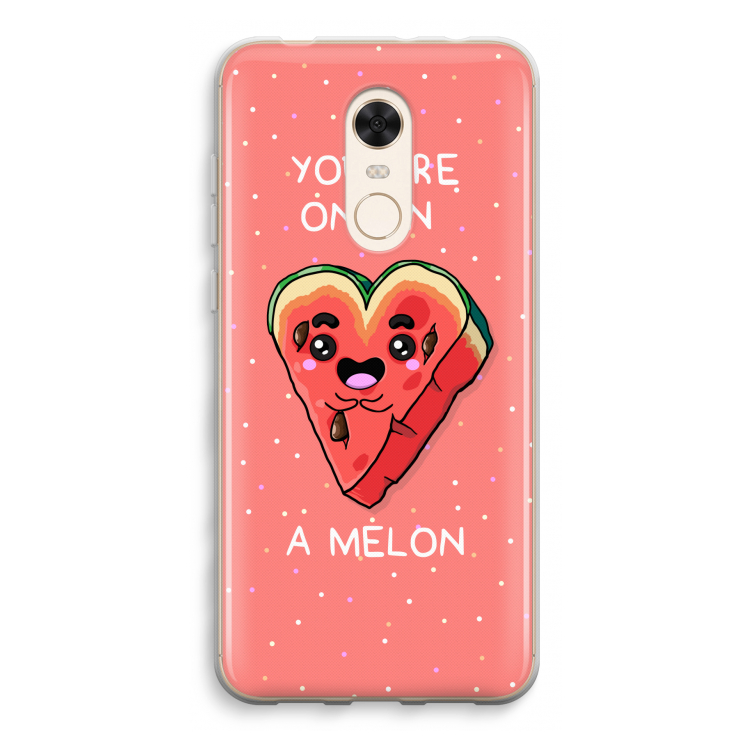 One In A Melon: Xiaomi Redmi 5 Transparant Hoesje