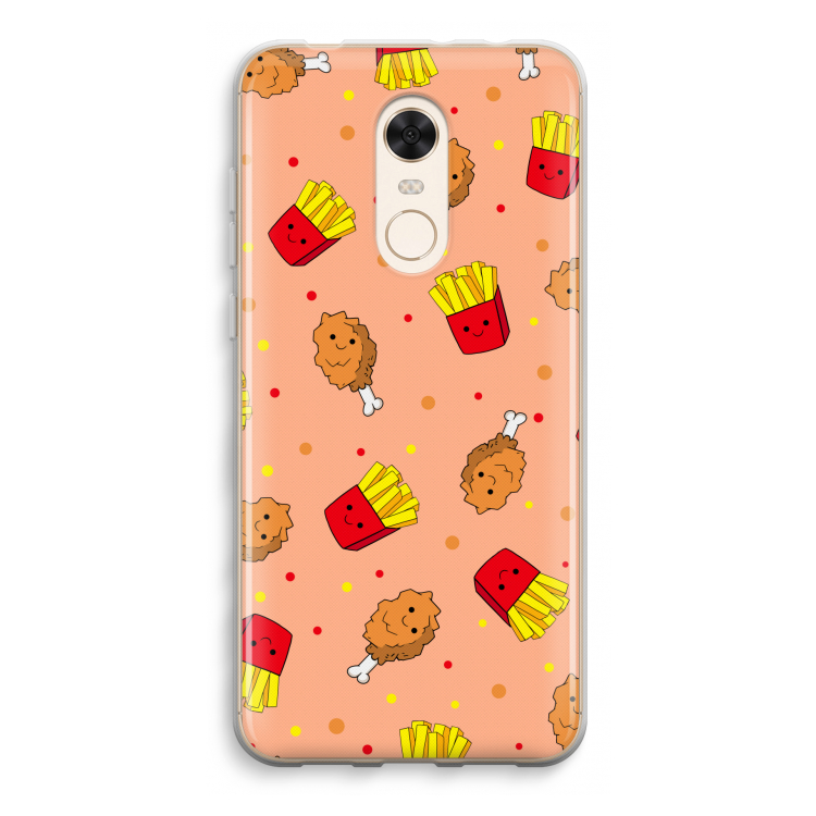 Chicken 'n Fries: Xiaomi Redmi 5 Transparant Hoesje