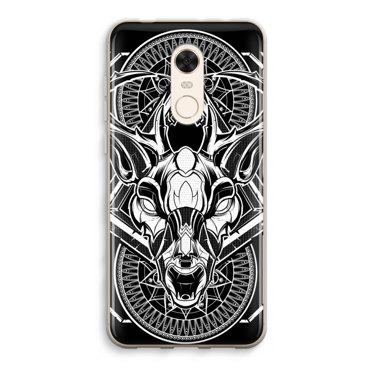 Oh Deer: Xiaomi Redmi 5 Transparant Hoesje