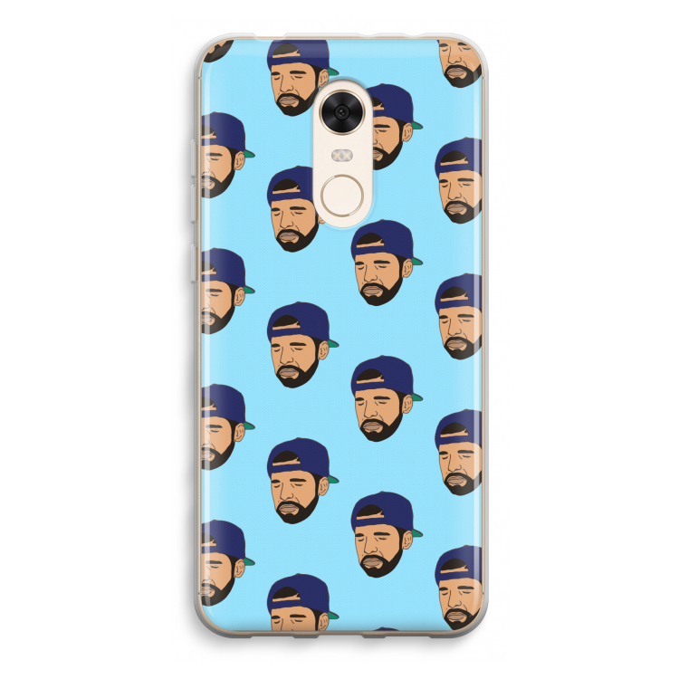 Drake Away: Xiaomi Redmi 5 Transparant Hoesje