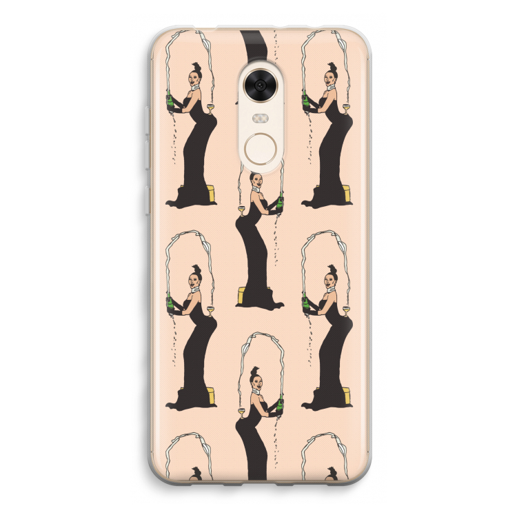 Pop Some Kim: Xiaomi Redmi 5 Transparant Hoesje