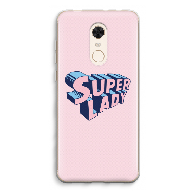 Superlady: Xiaomi Redmi 5 Transparant Hoesje