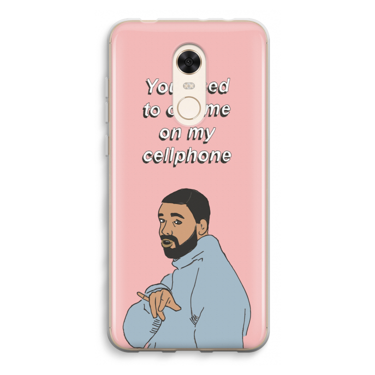 Hotline bling: Xiaomi Redmi 5 Transparant Hoesje