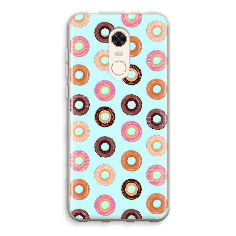 Donuts: Xiaomi Redmi 5 Transparant Hoesje