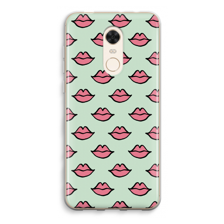 Lipjes: Xiaomi Redmi 5 Transparant Hoesje