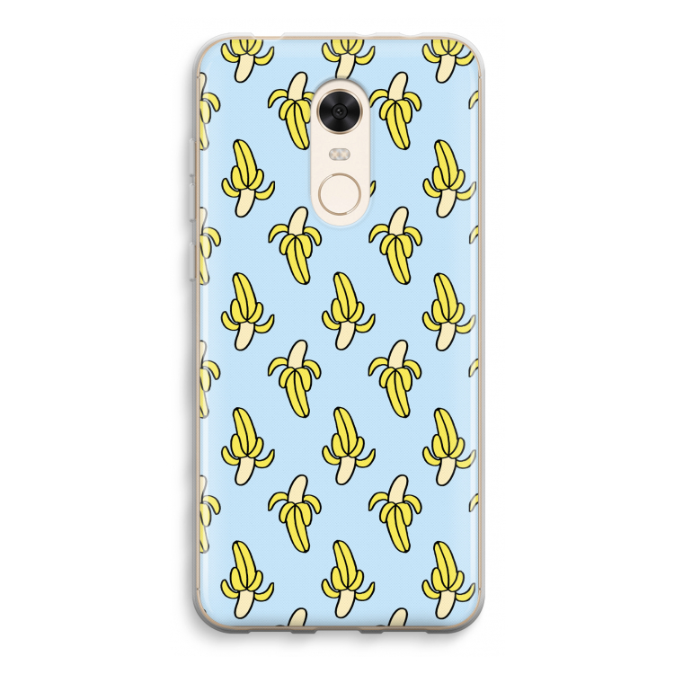 Bananas: Xiaomi Redmi 5 Transparant Hoesje