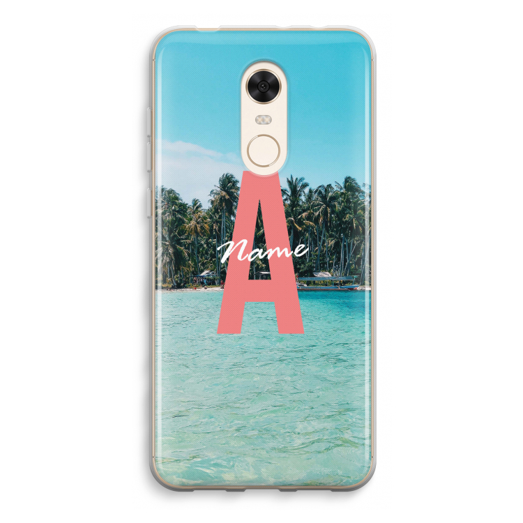 Pacific Dream: Xiaomi Redmi 5 Transparant Hoesje