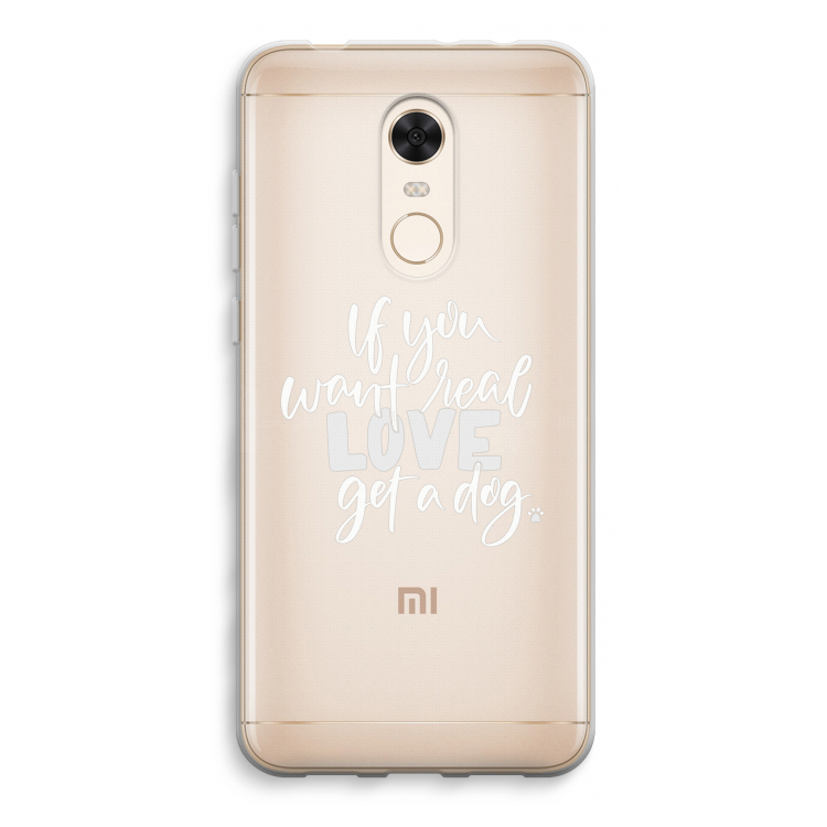 Partner in crime: Xiaomi Redmi 5 Transparant Hoesje