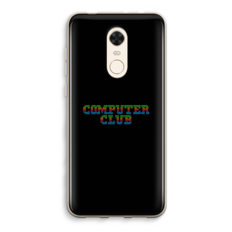 Retro: Xiaomi Redmi 5 Transparant Hoesje