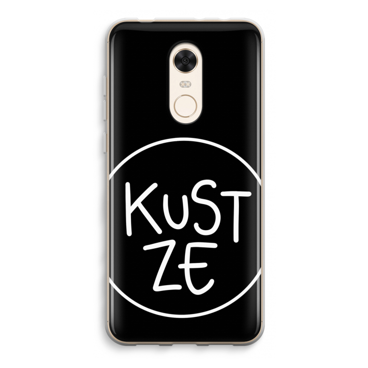 KUST ZE: Xiaomi Redmi 5 Transparant Hoesje