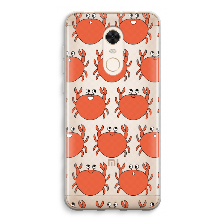Krab: Xiaomi Redmi 5 Transparant Hoesje