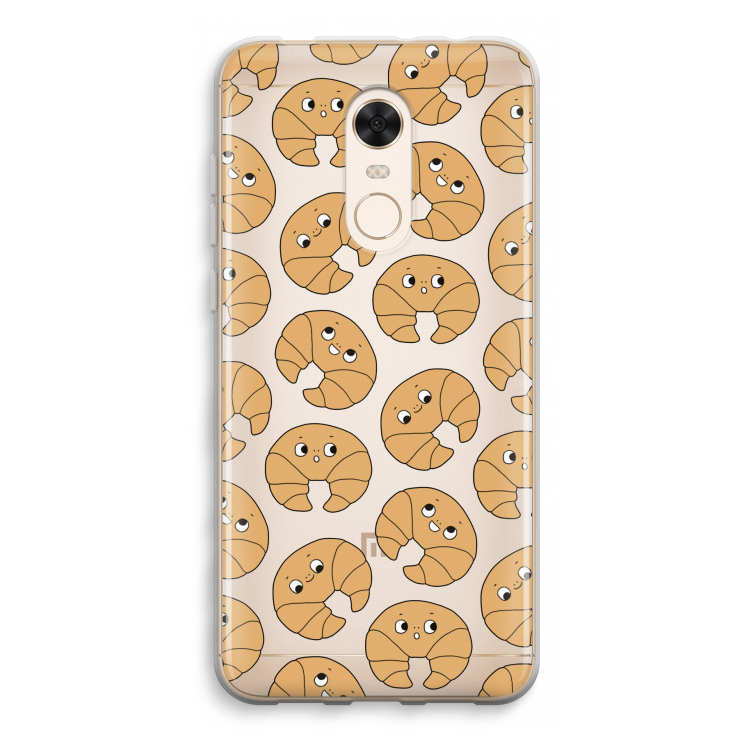 Croissant: Xiaomi Redmi 5 Transparant Hoesje