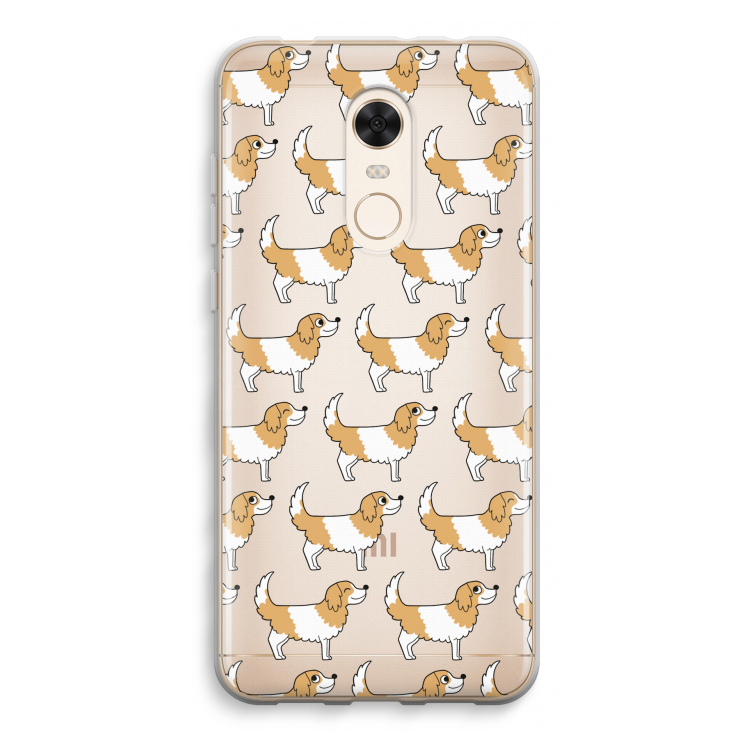Doggy: Xiaomi Redmi 5 Transparant Hoesje