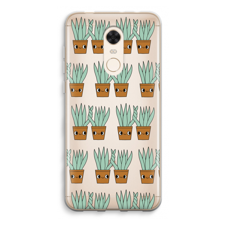 Sansevieria: Xiaomi Redmi 5 Transparant Hoesje