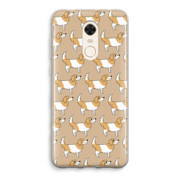 Doggy: Xiaomi Redmi 5 Transparant Hoesje