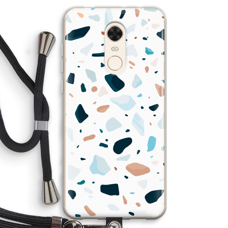 Terrazzo N°13: Xiaomi Redmi 5 Transparant Hoesje met koord