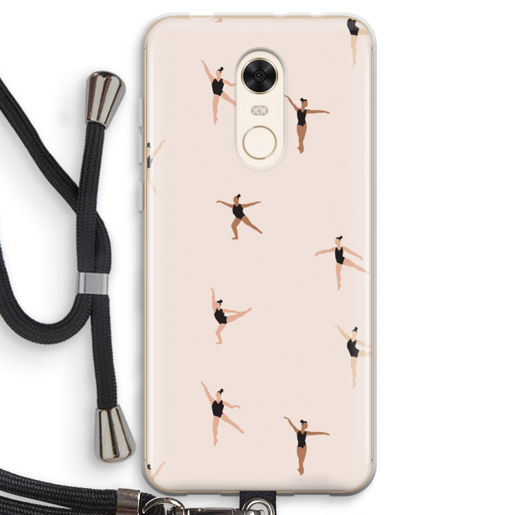 Dancing #1: Xiaomi Redmi 5 Transparant Hoesje met koord