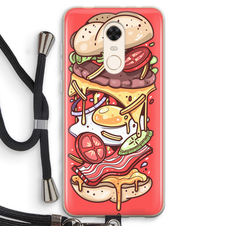 Diet Coke Please: Xiaomi Redmi 5 Transparant Hoesje met koord