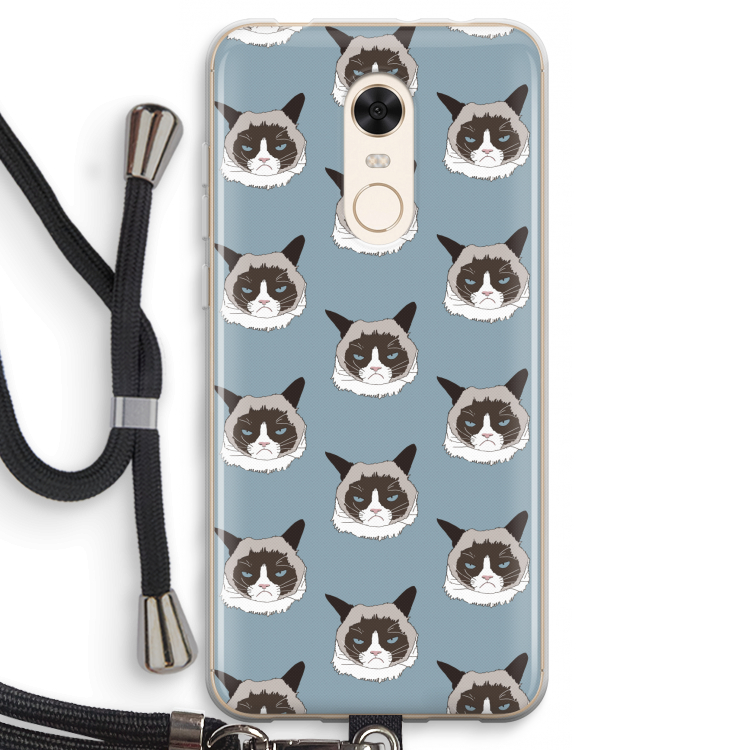 It's a Purrr Case: Xiaomi Redmi 5 Transparant Hoesje met koord