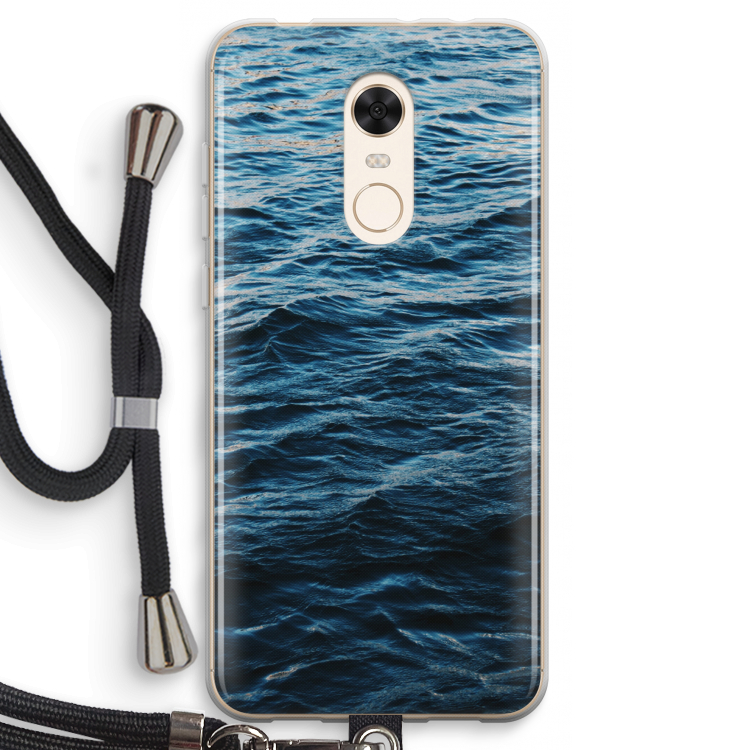 Oceaan: Xiaomi Redmi 5 Transparant Hoesje met koord
