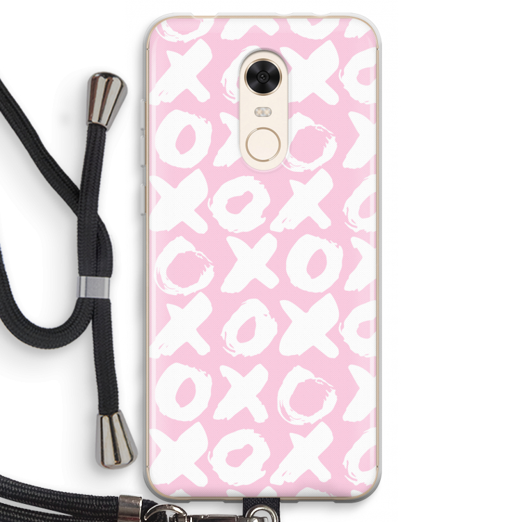 XOXO: Xiaomi Redmi 5 Transparant Hoesje met koord
