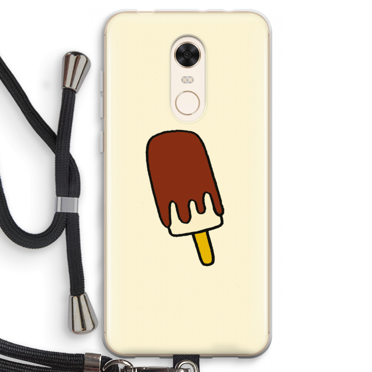 Frisco: Xiaomi Redmi 5 Transparant Hoesje met koord